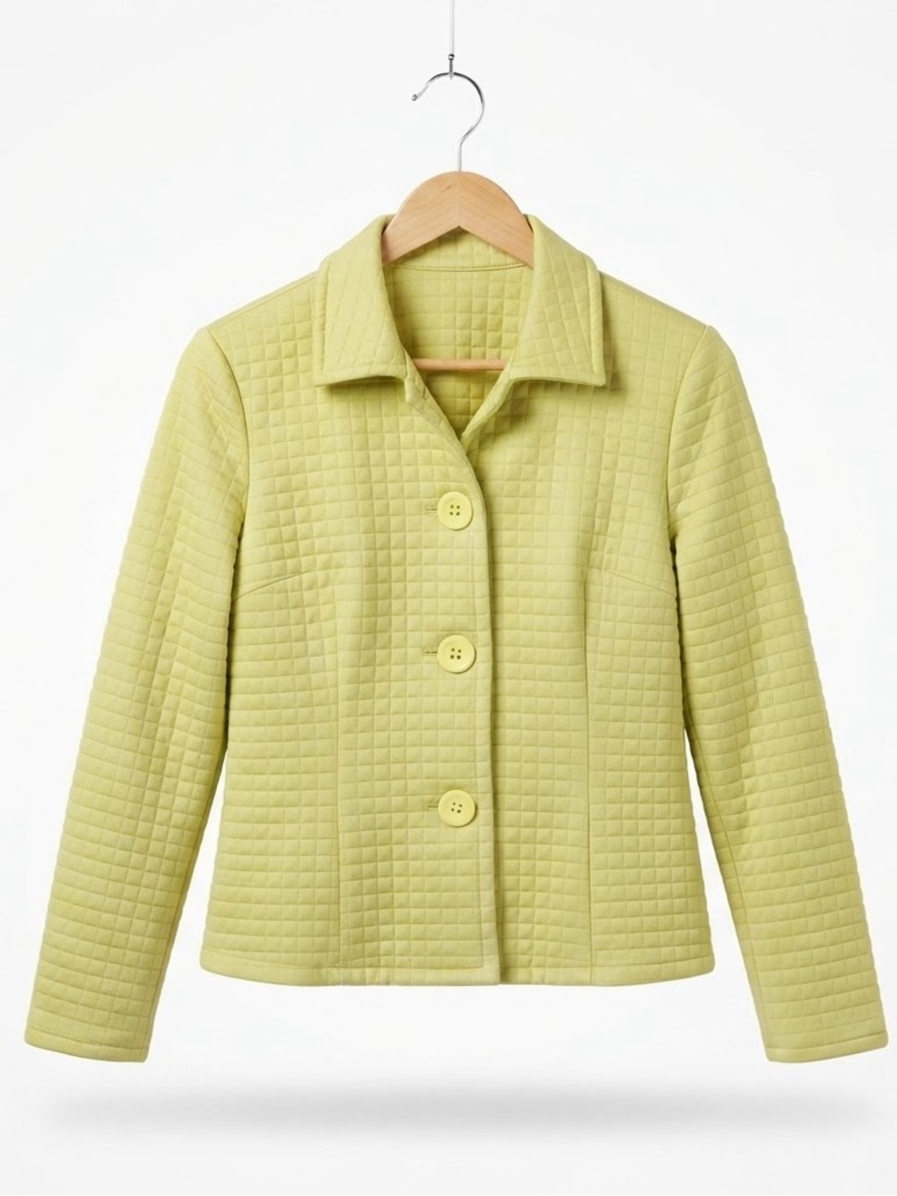 (12) London Fog Jacket woman's Chartreuse